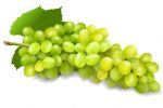 Bunch of green grapes